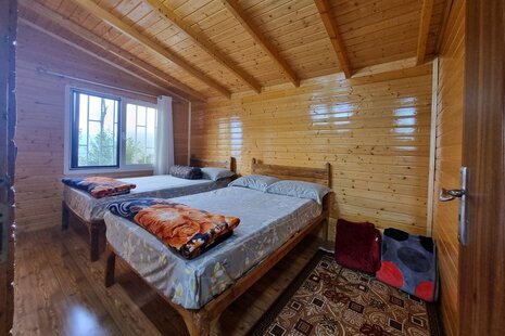 کلبه تکخواب مبله در شیرگاه