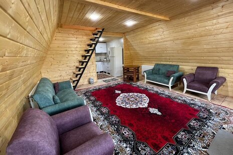 کلبه سوئیسی دوبلکس تکخواب مهرسام در ماسال