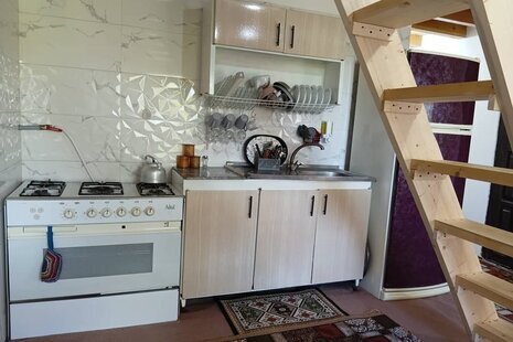 کلبه جنگلی دوبلکس مبله تکخواب ماه سو در شیرگاه