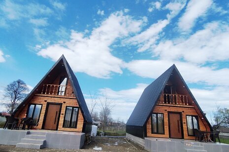 کلبه سوئیسی دوبلکس مبله تکخواب هیرکان در اسالم