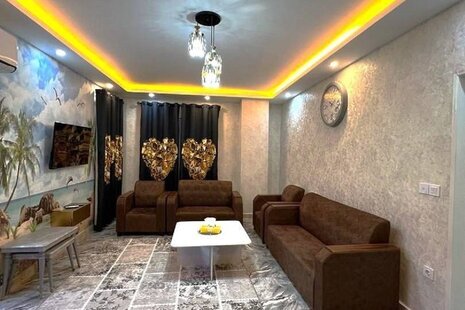 واحد مبله دوخواب  چهار نفره دبل در هتل آپارتمان در بندرانزلی