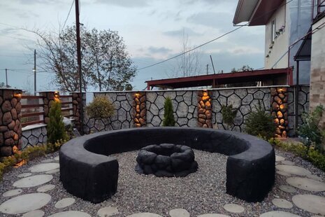 کلبه سوئیسی مبله تکخواب در ماسال