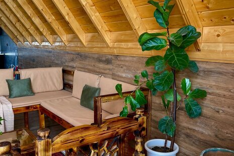 کلبه سوئیسی دوبلکس تکخواب در نشتارود