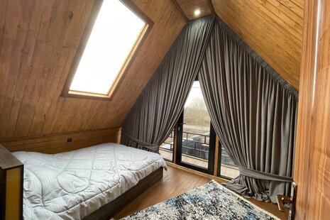 کلبه مبله دوبلکس دو خواب در زیبا کنار