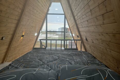 کلبه سوئیسی دوبلکس تکخواب جکوزی دار در بابلسر