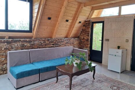 کلبه سوئیسی مبله تکخواب شریف در کتالم و سادات شهر