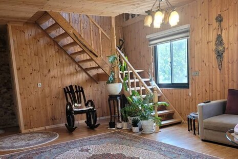 ویلای دوبلکس دوخواب چوبی بهروز در تالش