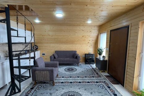 کلبه جنگلی دوخواب پدر بزرگ در ماسال