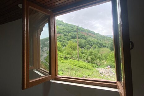 کلبه باغ تکخواب جنگلی مریم در تالش