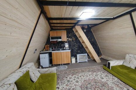 کلبه سوئیسی تکخواب ونوس کنگلو در سوادکوه