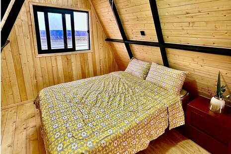 کلبه سوئیسی دوبلکس دوخواب ویجان در چمستان (1)