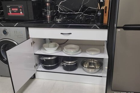 آپارتمان مبله تکخواب نرگس جکوزی دار در پاسدارن