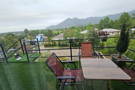 کلبه سوئیسی جکوزی دار تک خواب ترنگ در ماسال