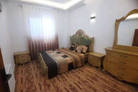 واحد مبله دوخواب در طبقه همکف ویلا  کاسپین در پره سر