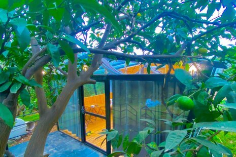 کلبه سقف شیشه ای مبله در سوادکوه