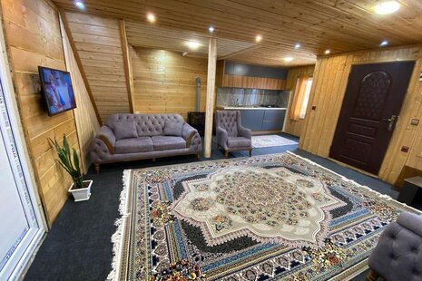 کلبه دوبلکس دوخواب جکوزی دار در ماسال