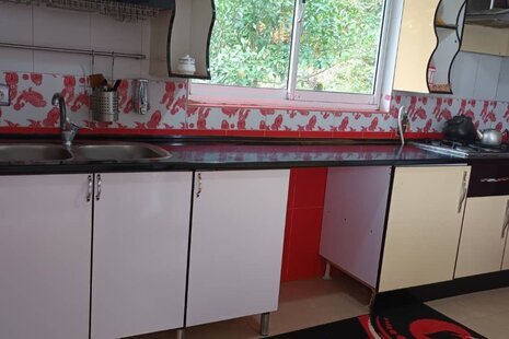 واحد مبله دوخواب در طبقه اول ویلا در چابکسر