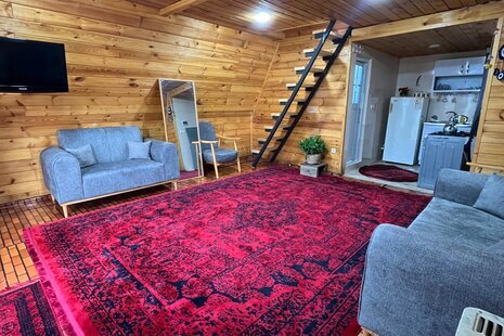 کلبه سوئیسی دوبلکس تکخواب آیهان در ماسال