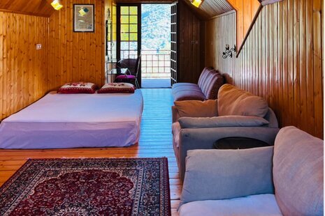 کلبه دوبلکس سوئیسی در نوشهر