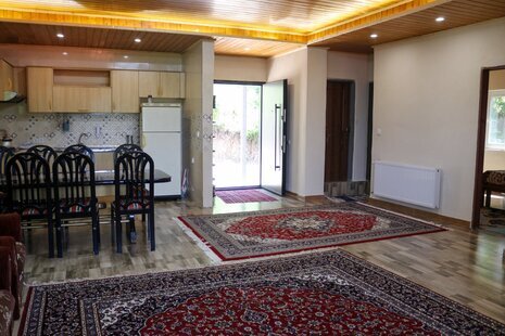 واحد مبله تکخواب طبقه همکف ویلا جنگلی شونیشت در شیرگاه