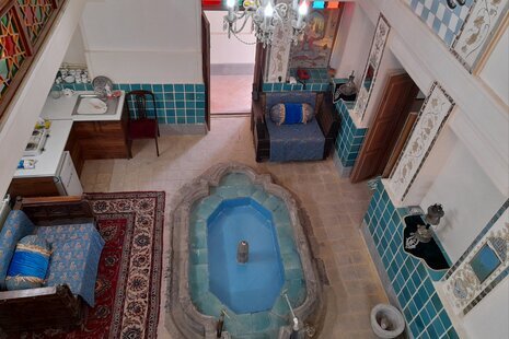 اتاق 4 نفره حوضخانه در هتل اصفهان