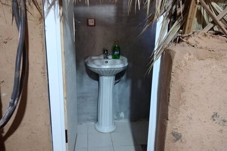 واحد نفس در اقامتگاه بومگردی هرمز