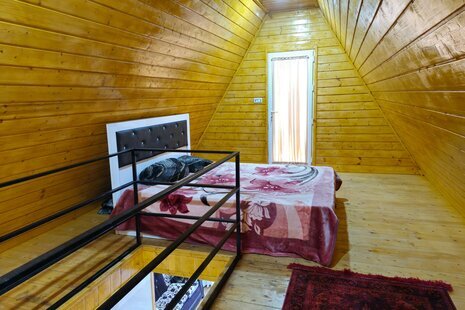 کلبه سوئیسی دوبلکس مبله تکخواب صدرا در ماسال