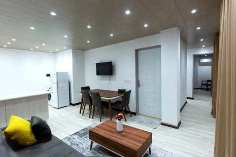 آپارتمان مبله دوخواب مجزا 1 در هتل آپارتمان بندرانزلی