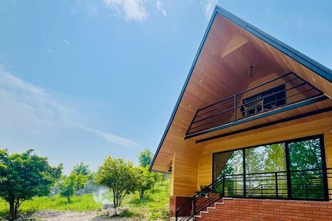 کلبه سوئیسی دوخواب رها در سوادکوه