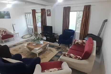 واحد مبله دوخواب در طبقه دوم ویلا در رامسر