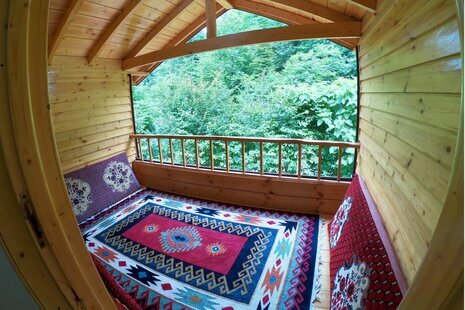 خانه ویلا یی چوبی سه خواب در اسالم