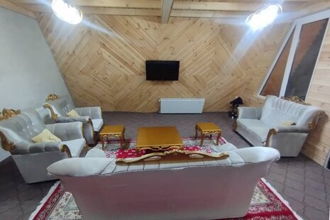 کلبه سوئیسی تریپلکس مبله دوخواب آیسو در اسالم