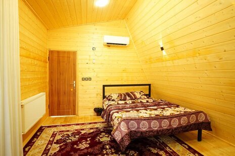 کلبه سوئیسی دوبلکس جکوزی دار  مبله دوخواب کوروش در ماسال