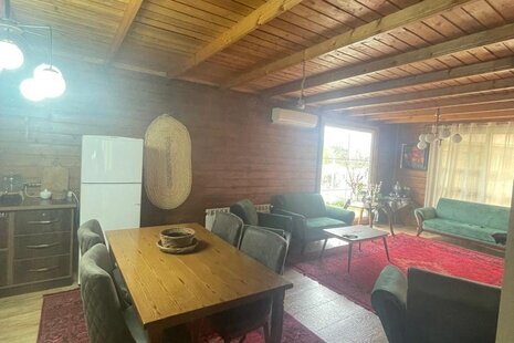 کلبه چوبی دوخواب آرامش در شاندرمن ماسال