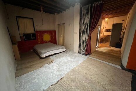 اتاق آرامش در اقامتگاه بومگردی سوزا