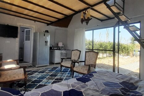 کلبه سوئیسی دوبلکس مبله تکخواب نفس  در محمودآباد