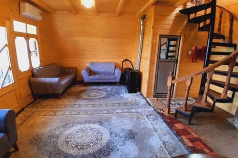 کلبه سوئیسی دوبلکس تکخواب لفور در بابل