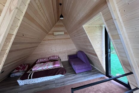 کلبه سوئیسی دوبلکس دوخواب در سوادکوه