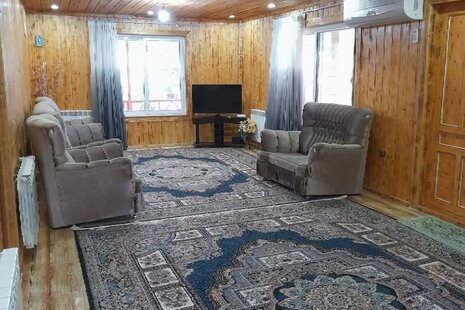 واحد دو خواب مبله طبقه اول ویلا در ماسال