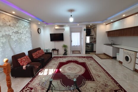 کلبه سوئیسی دوبلکس دوخواب یاسین در زیرآب