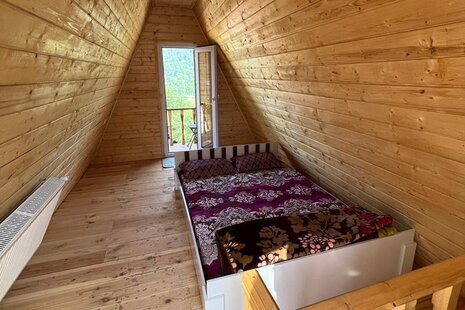 کلبه سوئیسی دوبلکس تکخواب مهرسام در ماسال