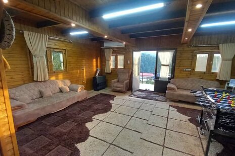 کلبه سوئیسی مبله دوبلکس تک خواب آیسام در زیرآب