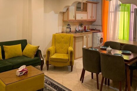 آپارتمان مبله دوخواب کوروش در جنت آباد جنوبی