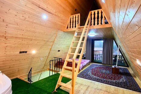 کلبه سوئیسی آرامش در سوادکوه