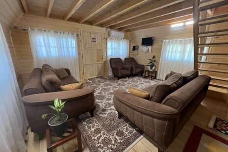 کلبه چوبی دوبلکس در گرگان