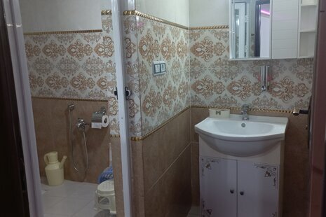 واحد مبله تکخواب خان رمکی در طبقه همکف ویلای جواهرده