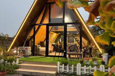 کلبه سوئیسی تکخواب بارانک در تالش