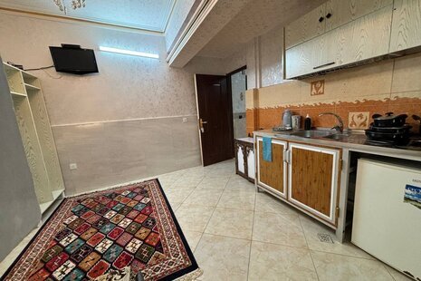 واحد تکخواب دوتخته vip در هتل آپارتمان مشهد