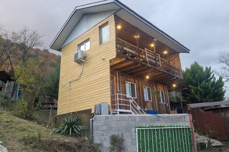 کلبه چوبی دوبلکس در ماسال