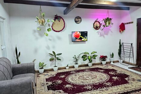 کلبه چوبی دوبلکس دوخواب در فومن